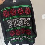PINK - Victoria's Secret Victorias Secret PINK Holiday Christmas Colors Sequin Long Sleeve Top Photo 7