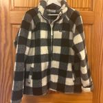 Columbia Buffalo Plaid Fleece Teddy Bear Jacket Size Large Photo 3