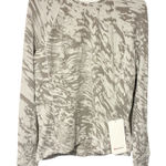 Lululemon It’s Rulu Run Long Sleeve Jacquard Size 10 Liquidize Camo NEW Photo 0