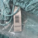 T Tahari T-Tahari Eyelet Maxi Dress in Blue Haze, Size XS, NEW Photo 6