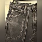 Free People We The Free Bare With Me Denim Mini Skirt Women’s Black Size 24 Photo 12