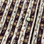 Ruff Hewn  size large western button up long sleeve floral striped corduroy feel Photo 4