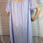 Vintage Purple Satin Night Dress With Lace Collar Size undefined Photo 5