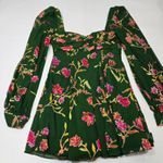 Lovers + Friends Marcella Mini Dress in Jade Floral Small Photo 12