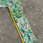 Talbots RVSP Heavy Floral Print w/ Green yellow and Pink Accents Sz 2 Photo 2