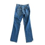 Frame  Women's Foothill Distressed Straight Leg Jeans Size 27 Photo 4