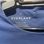 Everlane Women’s Bodysuit Blue Short Sleeve Crewneck Bodysuit Size XXS Photo 2