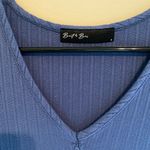 Blue Flowy Top Photo 2