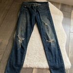 J Brand  Cropped Distressed Mischief Skinny Jeans Photo 0