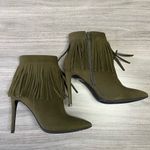ALDO Olive Fringe Heeled Boots Photo 3