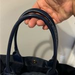 Tory Burch  Tote Bag‎ Navy Nylon Patent Small Purse See Photos Photo 6