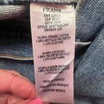 frame denim Le High Straight Raw Edge Side Slit in Imogen Dip Size 26 LHSTRAS204 Photo 12