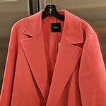 Theory ππ Clairene Luxe Blazer Coat Wool Cashmere Blend Pink Orchid Large L NWT Photo 13