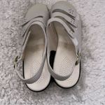 SAS Quatro Slingback Bone Ivory Sandal Hook Loop Adjustable Straps Comfort 10 N Photo 4