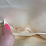 Vintage Magid Women's‎ Silver Beaded Satin Purse Clutch Shoulder Bag White Small Photo 4