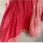 Doncaster Pink Pin Striped Jacket with Cinched Waist Large Photo 5