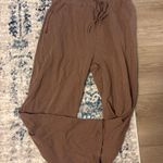 Wide leg sweatpants Brown Size XL Photo 0