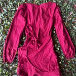 Princess Polly  The Villa Mini Dress Burgundy Photo 5