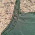 Elle Green Tank Top with Lace Size XS Photo 6