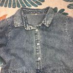 Denim Dress Blue Size M Photo 2