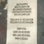 ONE WORLD Blue Cardigan Sweater with Flowing Silhouette Lace Long Cover Up Photo 5