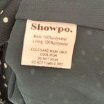 Showpo  Worlds Away Green White Polka Dot Ruffle Mini Dress NWT Size 2 Photo 6