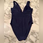 Quince NWOT Deep Navy Blue Women’s One Piece Sz M Photo 5
