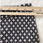 J. Jill Women's Black Pink Daisy Geo Print Crop Pants Photo 6