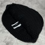 J.Crew Women’s  Wool Cable Knit Beanie Hat Black Photo 4