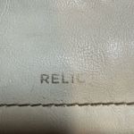 Relic GUC FOSSIL   TAN Beige Leather Purse Crossbody Bag Adj Strap Leather Photo 2