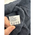 Shona joy NWT  Navy Woven Linen Wrap Dress, MiniLength Size 6 Photo 14