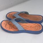 Nike  2007 Multicolor Comfort Footbed Logo Casual Athletic Flip Flops Size 6Y Photo 5