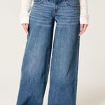 Hollister  low rise dark wash super baggy jeans  Photo 0
