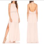 Show Me Your Mumu NWT  Heather halter maxi dress in dusty blush MEDIUM Photo 1