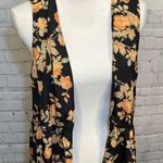 Jack by BB Dakota  Floral Maxi Vest Duster Clementine  Photo 3