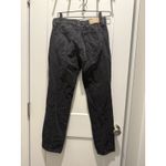 We The Free  People Jeans 26 Gray Curvy Siren Low Rise Straight Stonewash Button Photo 1