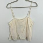 Z Supply  Sandstone‎ Havana Tank Top Women's Adjustable Straps Beige Cream Drapey Photo 7