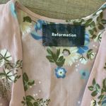 Reformation  dawn irene floral mini dress Photo 4