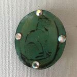 Cat Pin Brooch Handmade Vintage Kitty Lover Gift Photo 0