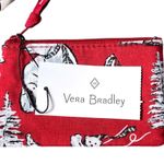 Vera Bradley Zip ID & Lanyard Beary Merry Red Photo 3