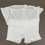 Lululemon Play Off The Pleats White Skirt Athletic Tennis Golf Skort Size 8 Photo 8