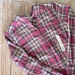 SO 💜Juniors' ® Plaid Flannel Button Down Shirt💜NWT ~xs Photo 0