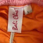 Bali Chic Pink Crochet one piece bathing suit Size L Photo 3