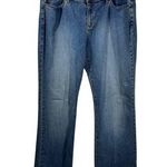 Stamp 10 Jeans Women 14 Plus Size Blue Denim Bootcut Cotton Blend Western Boho Photo 0