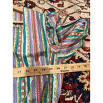 Laura Ashley EUC Vintage  1990’s Puff Sleeves Striped Pattern Tea Dress Size 10 Photo 4