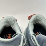 Hoka  Bondi 7 Women's Sneakers Light Blue Fog Glass Orange Size 8 Shoes Athletic Photo 4