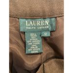 Ralph Lauren 100% Lambs Wool Pants Brown size 12 work wear Photo 7