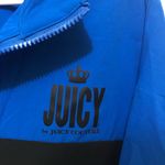 Juicy Couture  Y2K Blue Active Wear Cropped Half Zip Track Polyester Jacket XL Photo 1