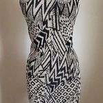 Guess Tan & Black Tribal Tank Body Con Dress Size M/L Photo 0