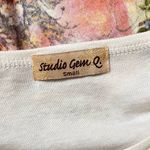 Vintage Y2K Top Long Sleeve Shirt Garden Tee Sequins Bling USA S Small M Medium Pink Photo 4